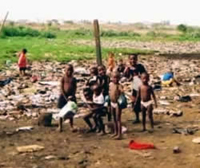 Kids Living in Trash Dump